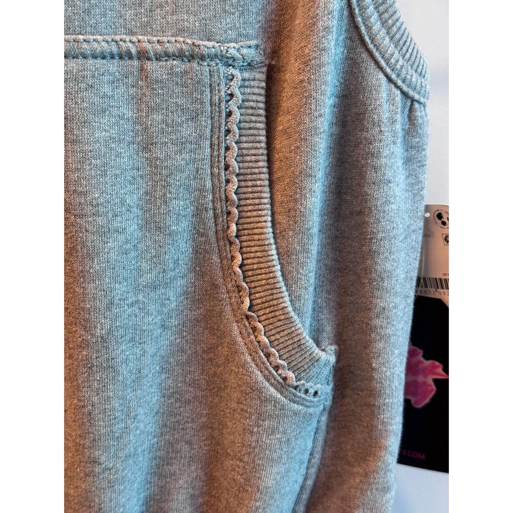 Free People Movement Heather Gray Jumpsuit with Hood Small NWT - Picture 8 of 12